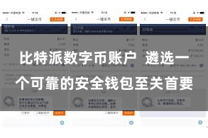 比特派数字币账户 遴选一个可靠的安全钱包至关首要