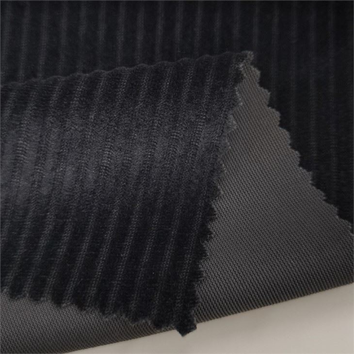 Polyester Spandex Corduroy Fabric