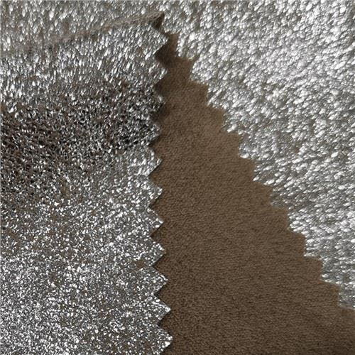 Foil Suede Gilding Knitted Fabric