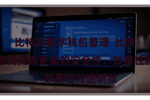 比特派数字钱包管理  比特派区块金钱具有更高的安全性、效果性和透明度