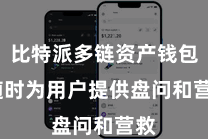 比特派多链资产钱包  随时为用户提供盘问和营救