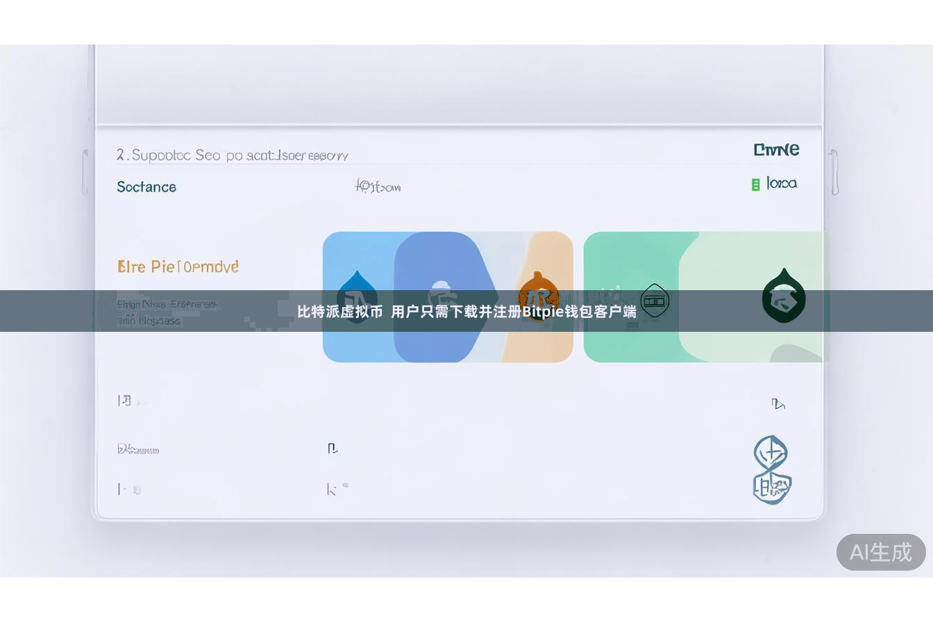 比特派虚拟币  用户只需下载并注册Bitpie钱包客户端